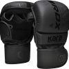 Guantoni MMA RDX pelle Maya Hide sparring grappling adulti-0