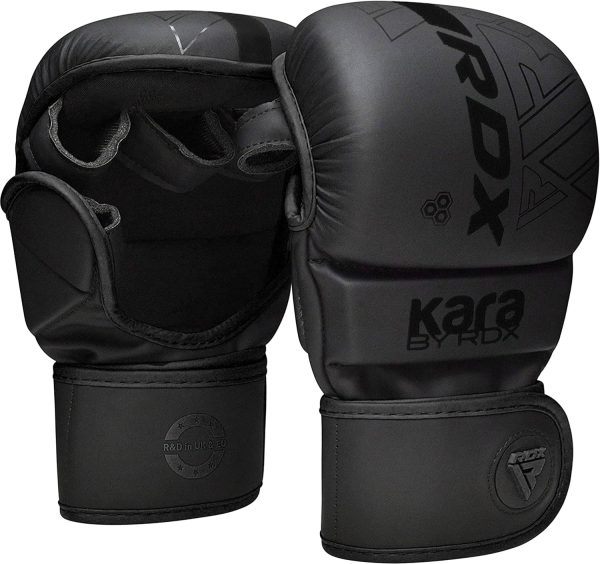 Guantoni MMA RDX pelle Maya Hide sparring grappling adulti-0