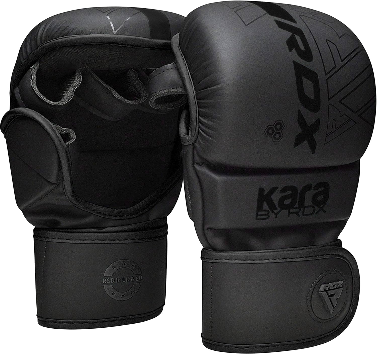 Guantoni MMA RDX pelle Maya Hide sparring grappling adulti-0