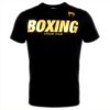 T-Shirt Venum Boxing VT Uomo Nero Oro Cotone Elastan