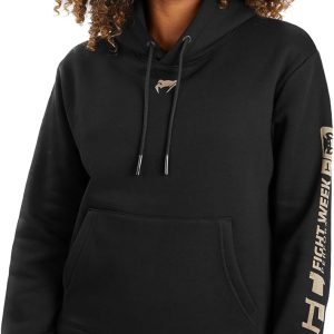 Felpa con cappuccio VENUM UFC Adrenaline Donna Nero Khaki-0