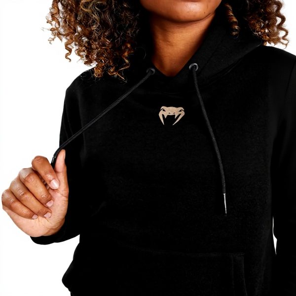 Felpa con cappuccio VENUM UFC Adrenaline Donna Nero Khaki