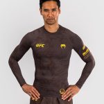 Rash guard UFC Venum compressione uomo maniche lunghe-0