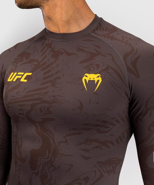 Rash guard UFC Venum compressione uomo maniche lunghe-6