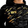 Felpa Donna Venum Replica Zip Hoodie Corsa Nero Oro