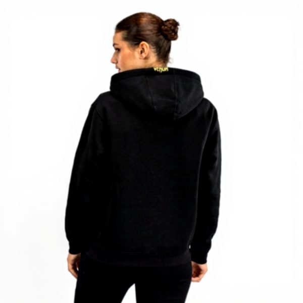 Felpa Donna Venum Replica Zip Hoodie Corsa Nero Oro