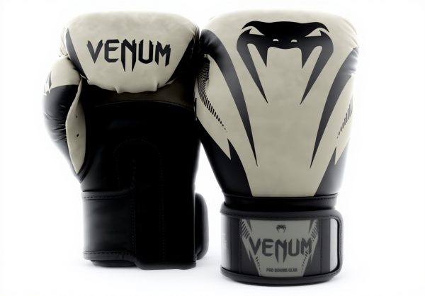 Guantoni Venum Boxe Allenamento Pelle Sintetica Verde Kaki