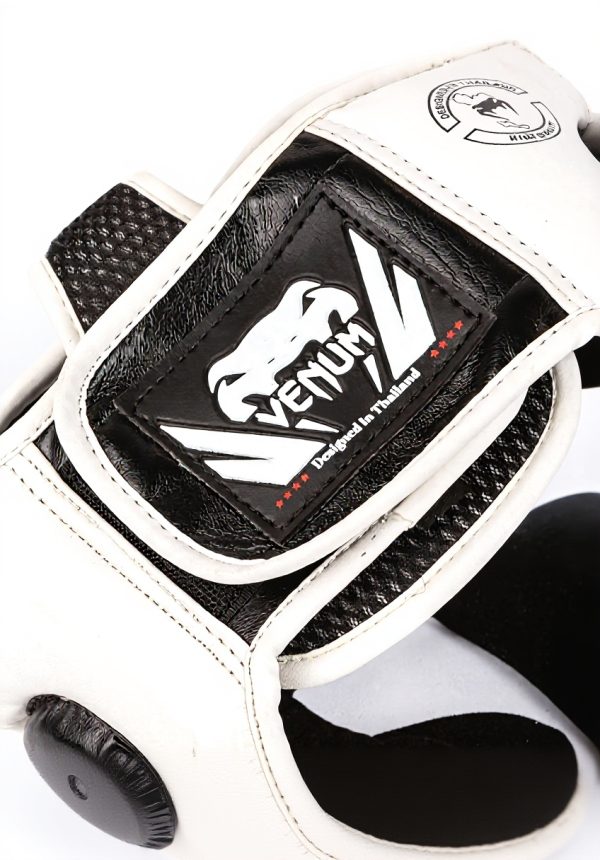 Venum Casco Boxe Bambini SM Nero Bianco Leggero