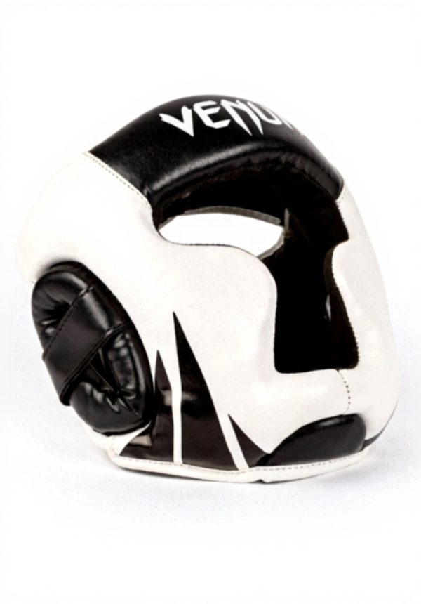 Venum Casco Boxe Bambini SM Nero Bianco Leggero