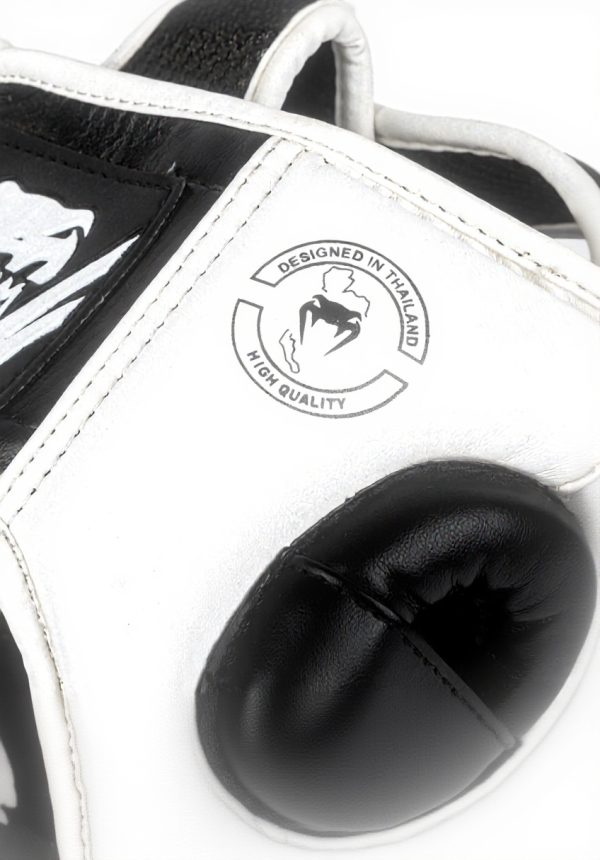 Venum Casco Boxe Bambini SM Nero Bianco Leggero
