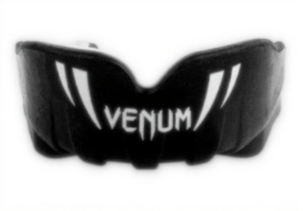 Paradenti Venum Challenger bambini boxe nero bianco