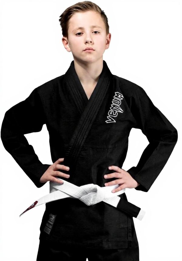VENUM Contender Kimono BJJ Bambini Ragazzi Cotone Rinforzato