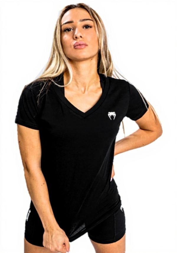 VENUM Essential Maglietta Donna Cotone Elastan Nero