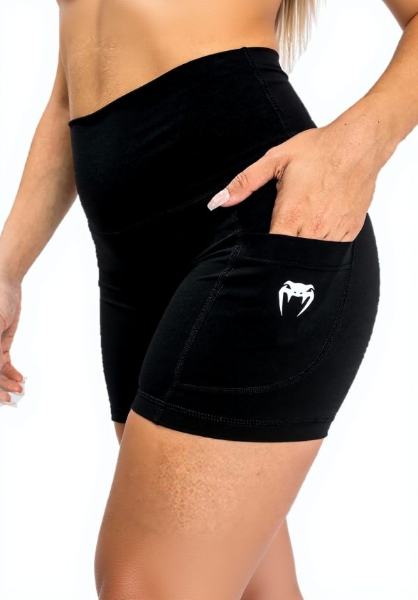 Pantaloncini sportivi donna Venum Essentials Biker nero