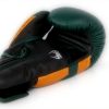 Guantoni da boxe Venum Elite 14 oz Verde Bronzo Argento
