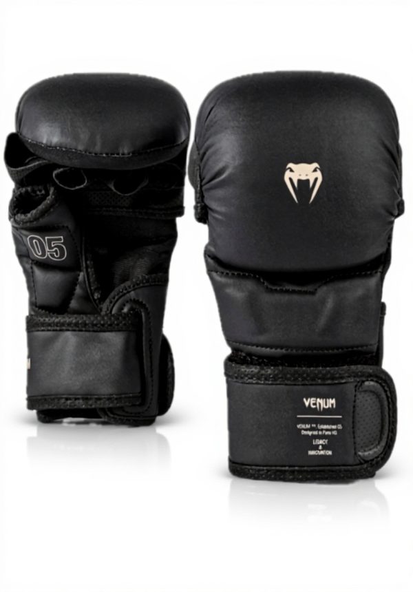 Guanti MMA Venum Impact Evo Sparring Nero Poliuretano Adulti