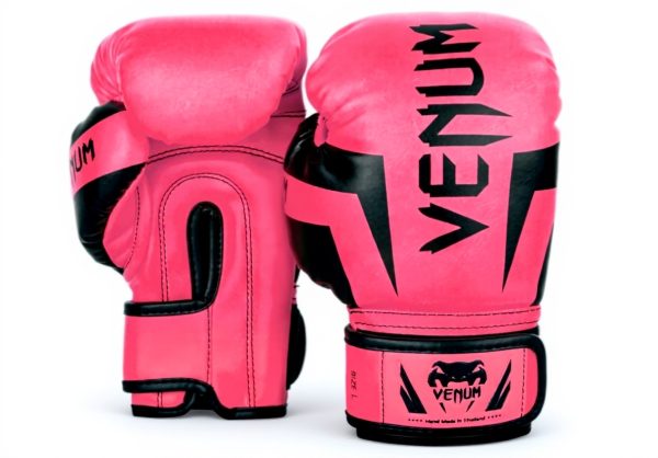 Guantoni da boxe bambini VENUM Elite semi pelle tripla