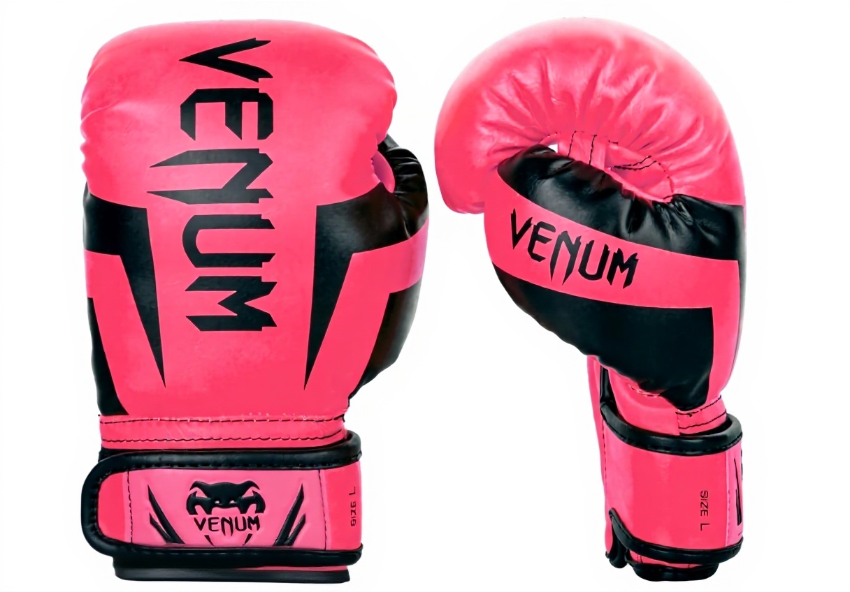 Guantoni da boxe bambini VENUM Elite semi pelle tripla