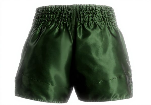 Pantaloncini Muay Thai Venum Uomo Classici Khaki Bianco
