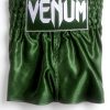 Pantaloncini Muay Thai Venum Uomo Classici Khaki Bianco