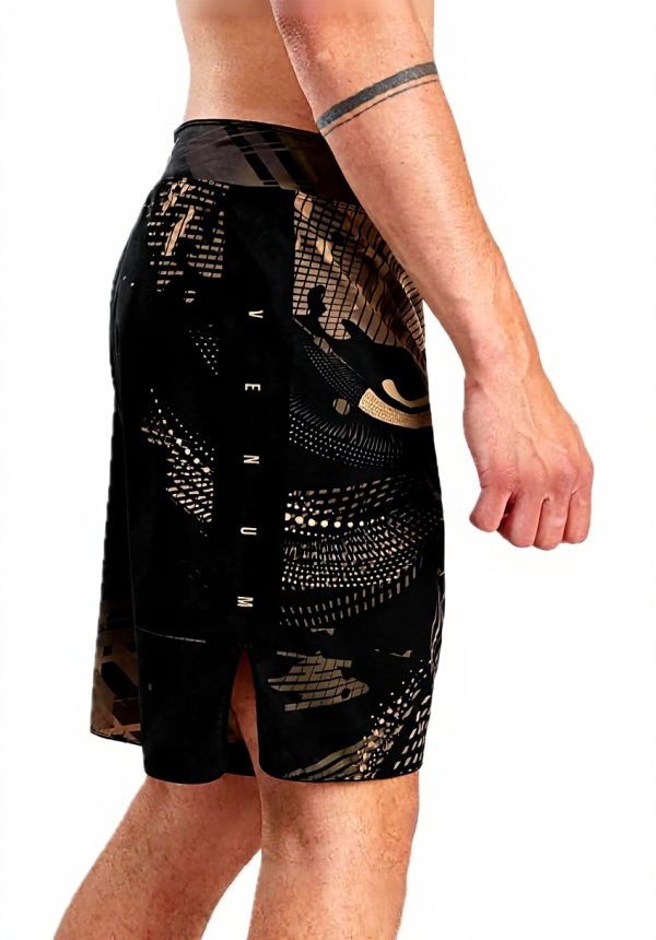 Pantaloncini Venum Gorilla Jungle Uomo compressione nero