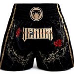 Pantaloncini Muay Thai Venum Santa Muerte 5.0 Uomo Nero