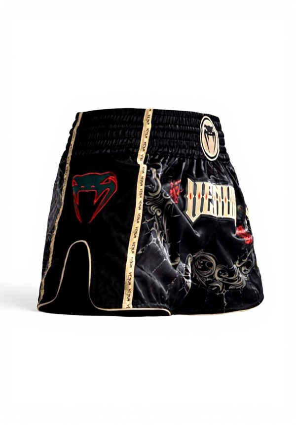 Pantaloncini Muay Thai Venum Santa Muerte 5.0 Uomo Nero