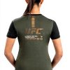 VENUM UFC T-Shirt Donna Dry-Tech Khaki Bronzo Sportiva