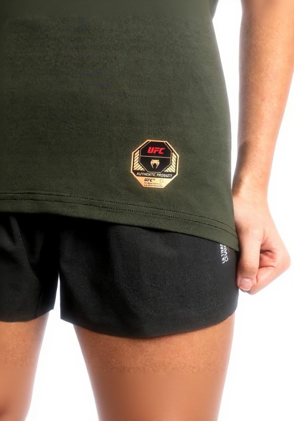 VENUM UFC T-Shirt Donna Dry-Tech Khaki Bronzo Sportiva