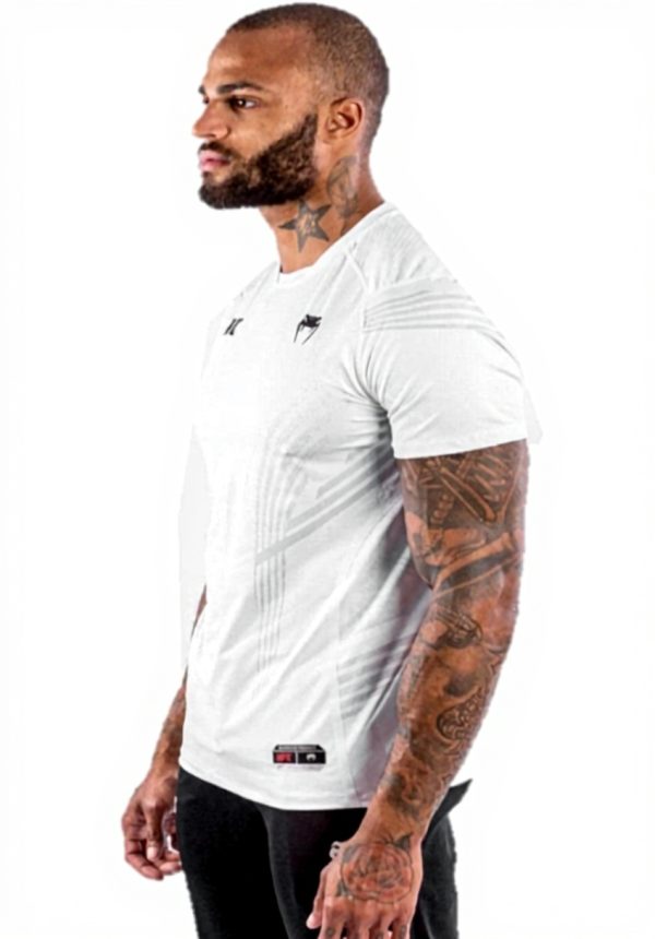 T-Shirt UFC Venum Uomo Bianco Giardino Opulento XXL
