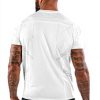 T-Shirt UFC Venum Uomo Bianco Giardino Opulento XXL