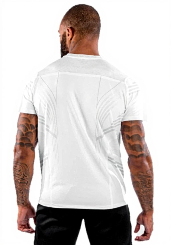 T-Shirt UFC Venum Uomo Bianco Giardino Opulento XXL