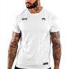 T-Shirt UFC Venum Uomo Bianco Giardino Opulento XXL