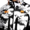Venum UFC Zenith Felpa Uomo Cappuccio Zip Nero Bianco