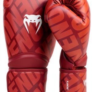 Guanti da boxe VENUM 14 once pelle sintetica assorbimento-0