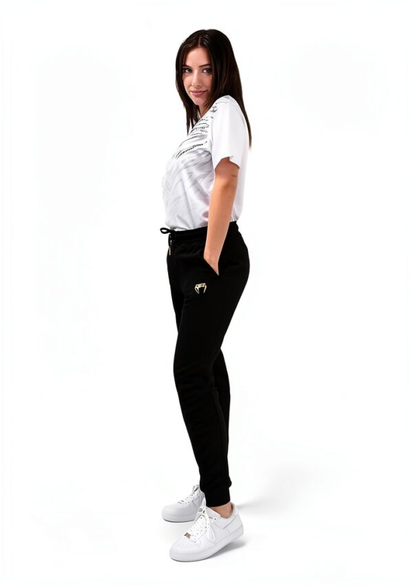 Pantaloni sportivi Venum donna aderenti loghi serigrafati-2