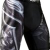Pantaloncini MMA VENUM Nero Bianco compressione traspirante-0