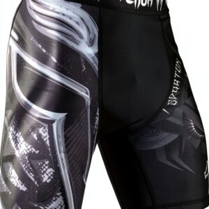 Pantaloncini MMA VENUM Nero Bianco compressione traspirante-0