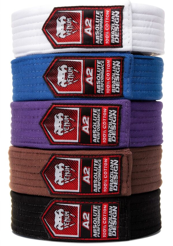 Cintura Jiu Jitsu Venum Cotone Regolabile Arti Marziali-3