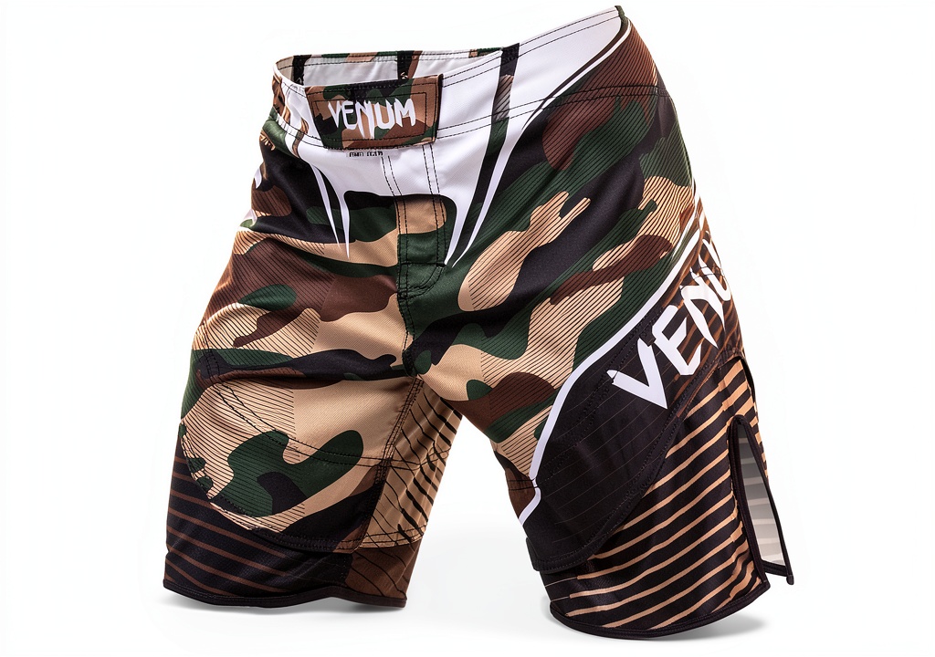 Uomo che indossa pantaloncini sportivi Venum durante un allenamento