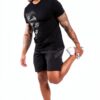 Maglietta Venum Uomo Cotone Nero T-Shirt Sportiva-6