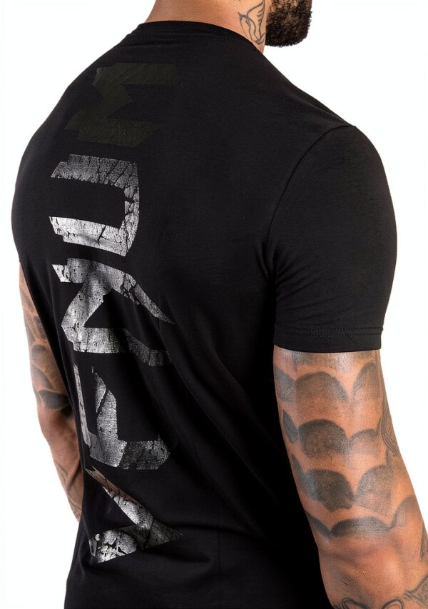 Maglietta Venum Uomo Cotone Nero T-Shirt Sportiva-5