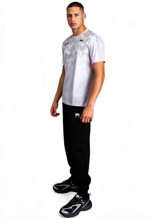 T-Shirt Venum Uomo Cotone Sportiva Bianco Nero-1