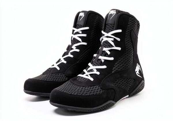 Scarpe da pugilato Venum unisex design medio suola gomma-1