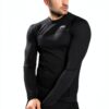 Rash guard Venum compressione Nero sport acquatici uomo-2