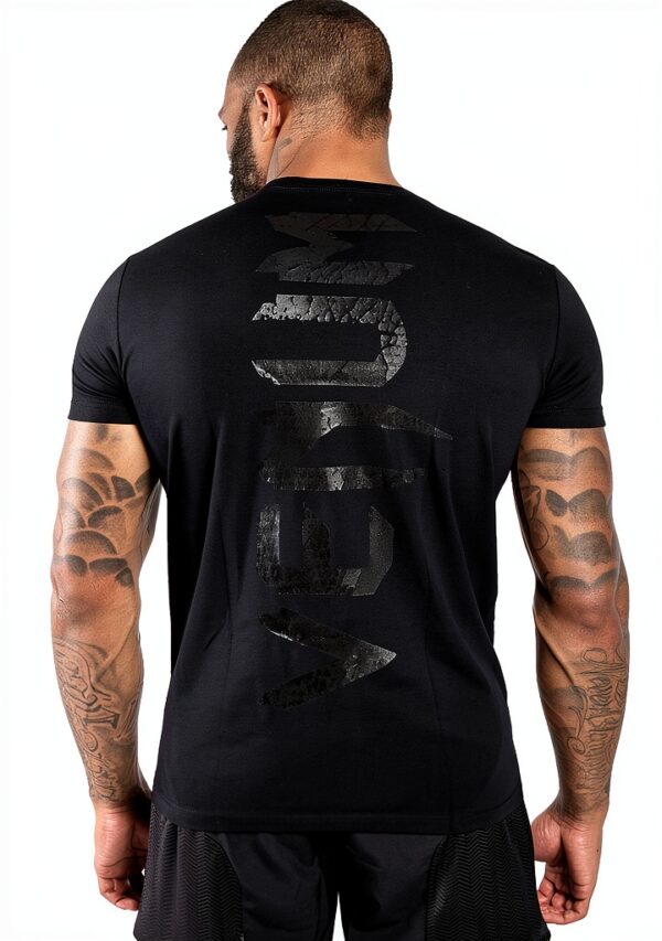 Maglietta Venum Uomo Cotone Nero T-Shirt Sportiva-1