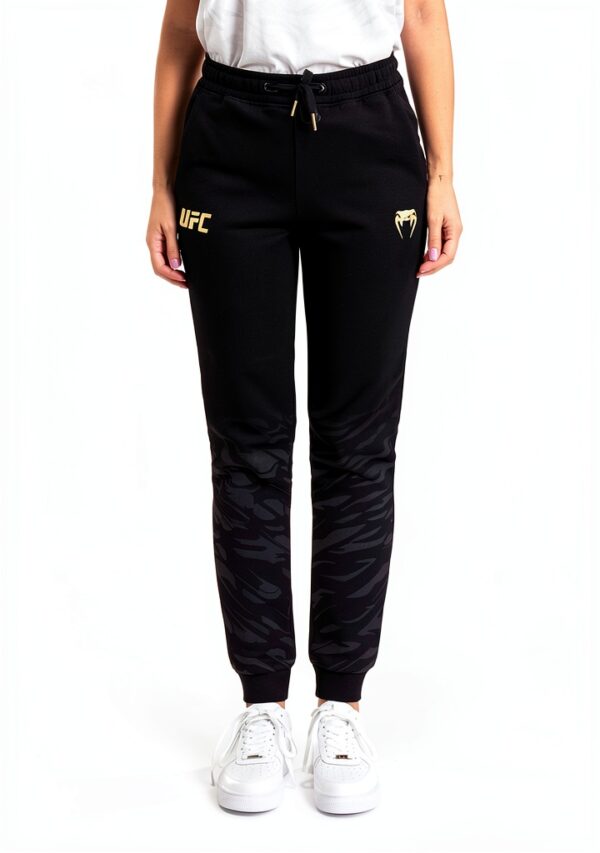 Pantaloni sportivi Venum donna aderenti loghi serigrafati-0