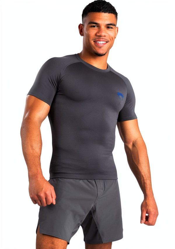 Rash guard uomo Venum Contender maniche corte compressivo