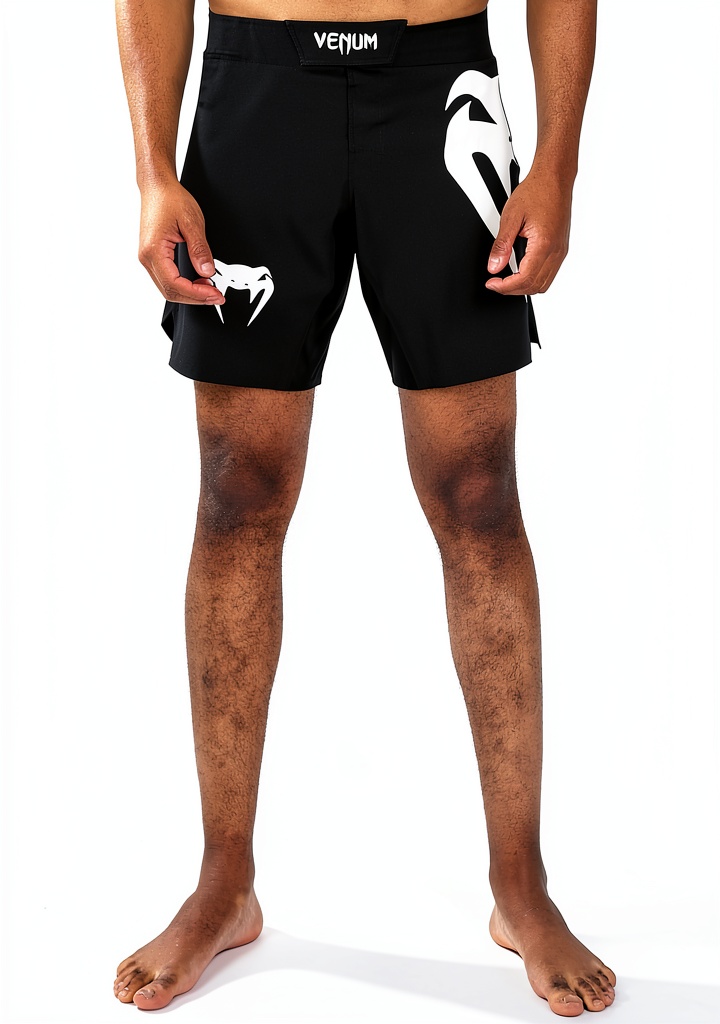 Uomo che indossa pantaloncini Venum Light 5.0 durante un allenamento