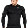 Rash guard Venum compressione Nero sport acquatici uomo-1